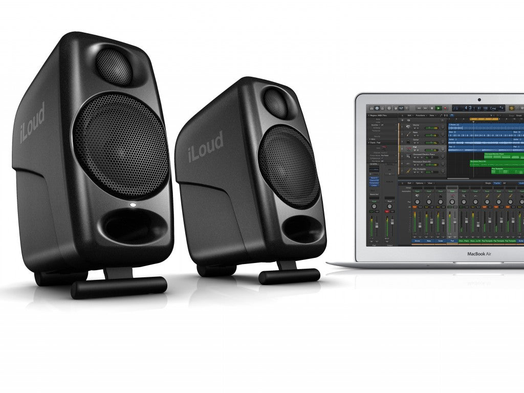 iLoud Micro Monitors (black) ultra-compact, high quality reference studio monitors (pair)