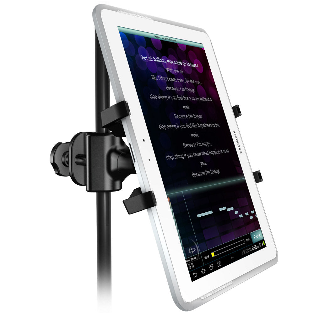 iKlip Xpand adjustable mic stand mount for 7" - 12" tablets