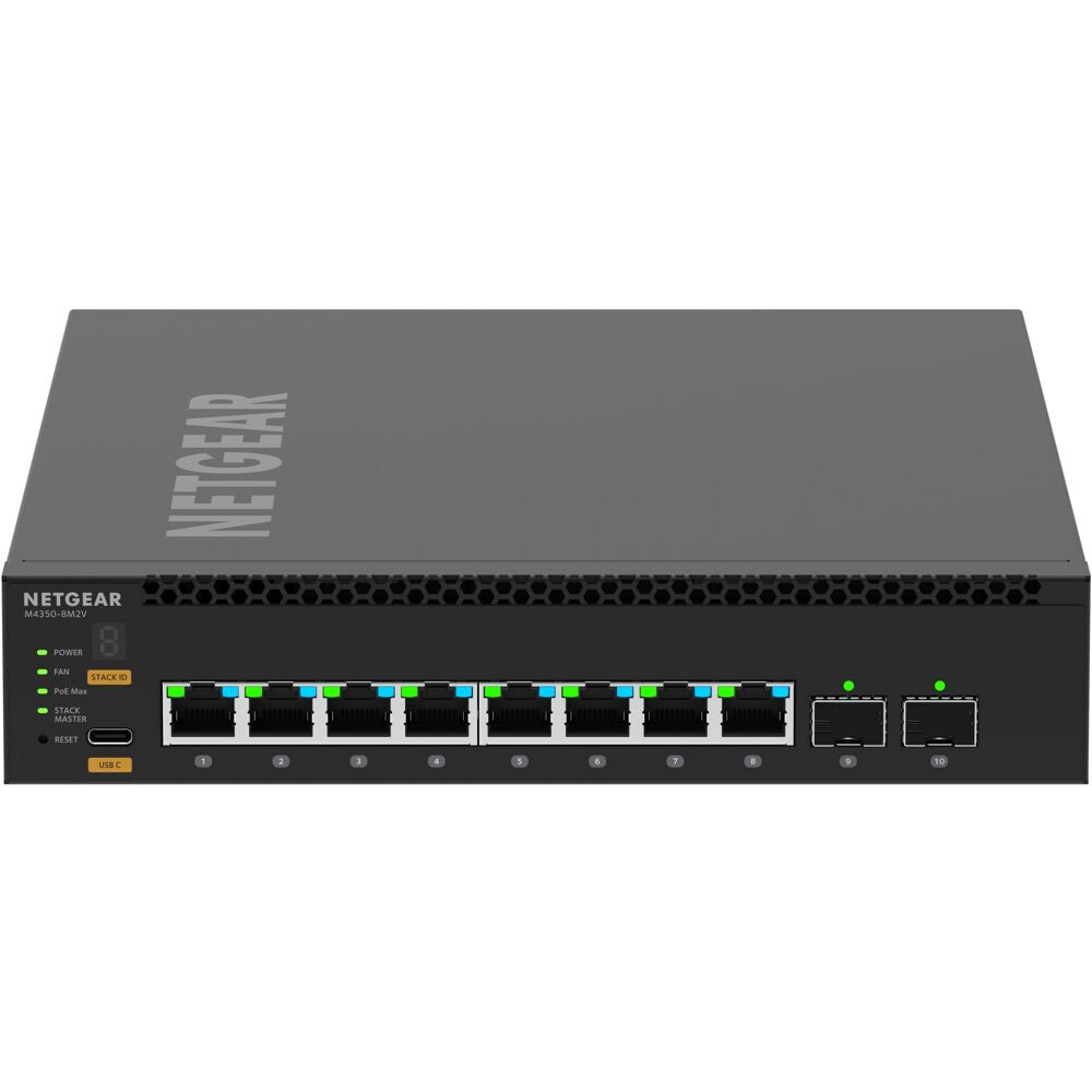 NETGEAR AV Line M4350-8M2V Managed Switch (MSM4310)