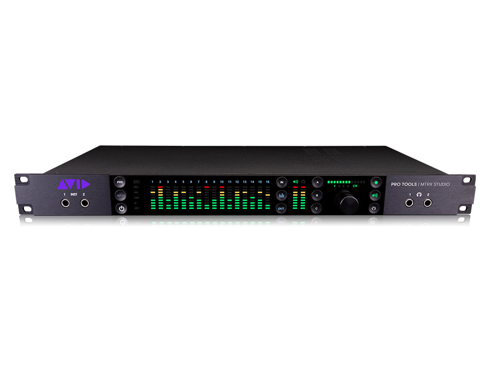 Avid MTRX Studio Interface