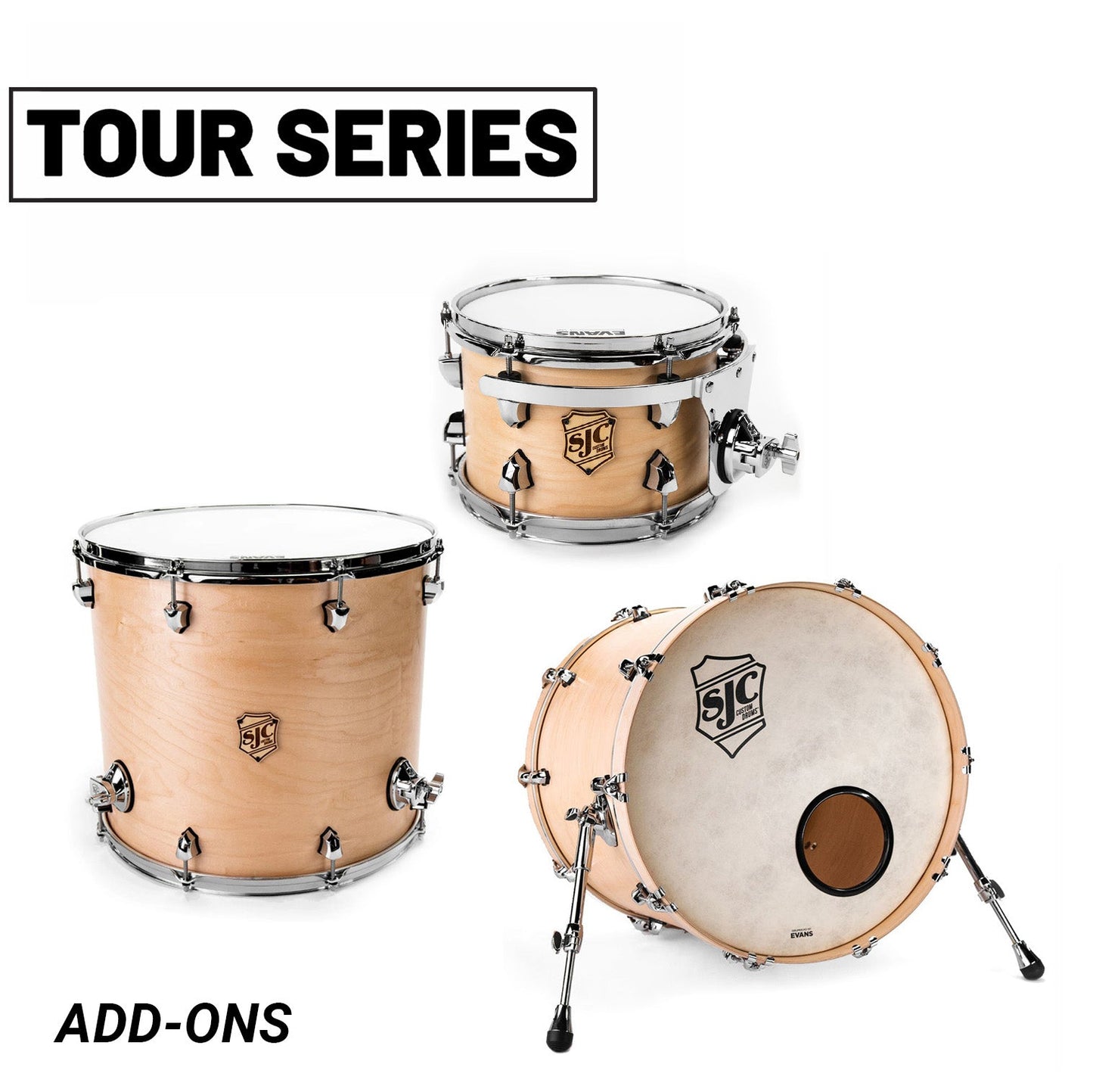 SJC Tour Series Add-On Floor Tom - 16x18