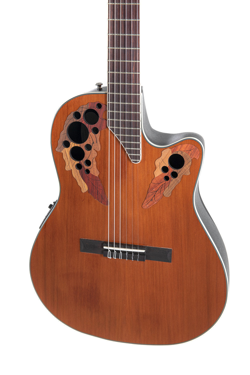 Ovation Celebrity Elite E-Acoustic Classic Guitar CE44C-4A, Natural Gloss - view 5
