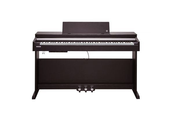Kurzweil CUP M1 Home Digital Upright Piano | 88 Keys, Bluetooth+MIDI & USB Connectivity, Rosewood Finish