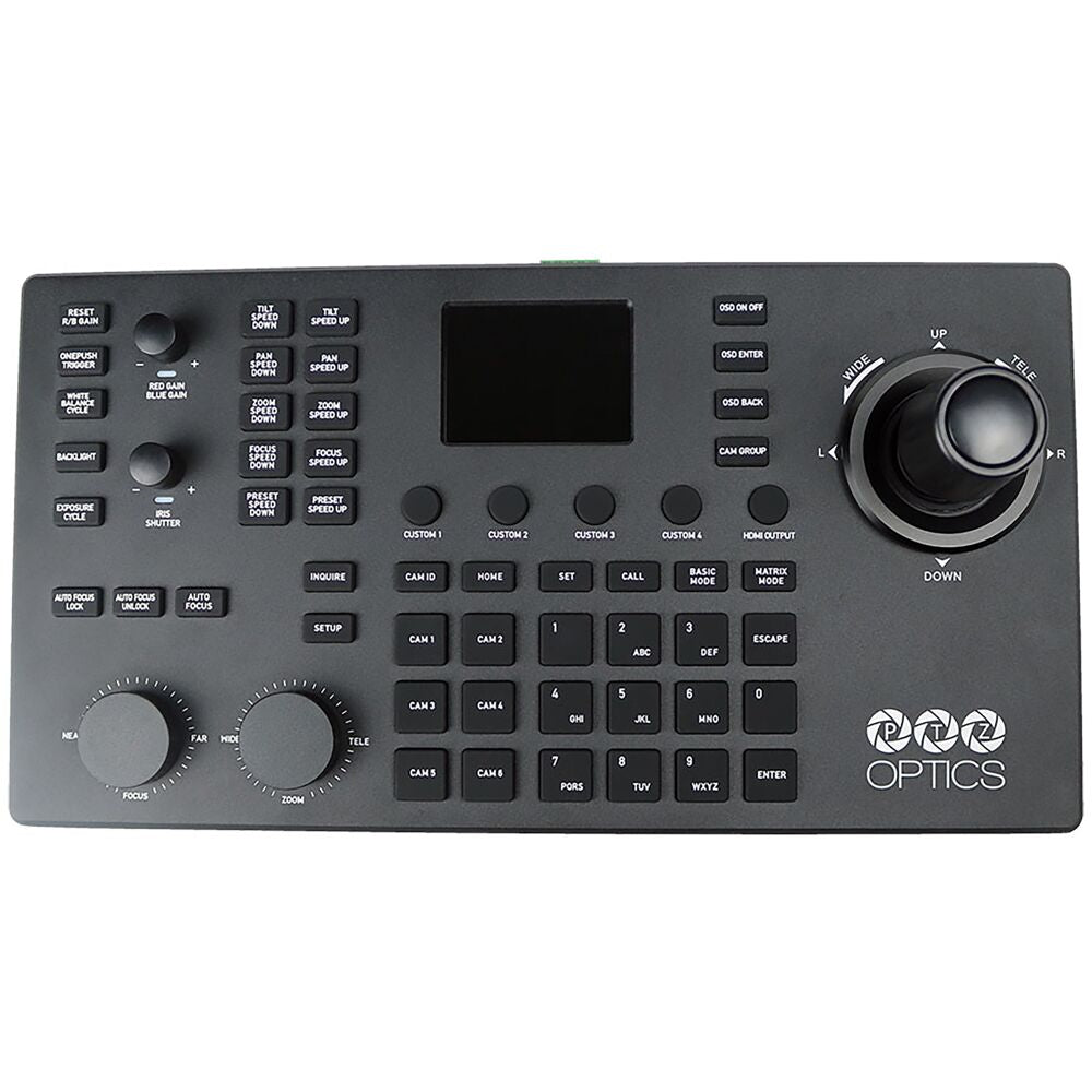 PTZOptics SuperJoy IP and Serial PTZ Joystick Controller