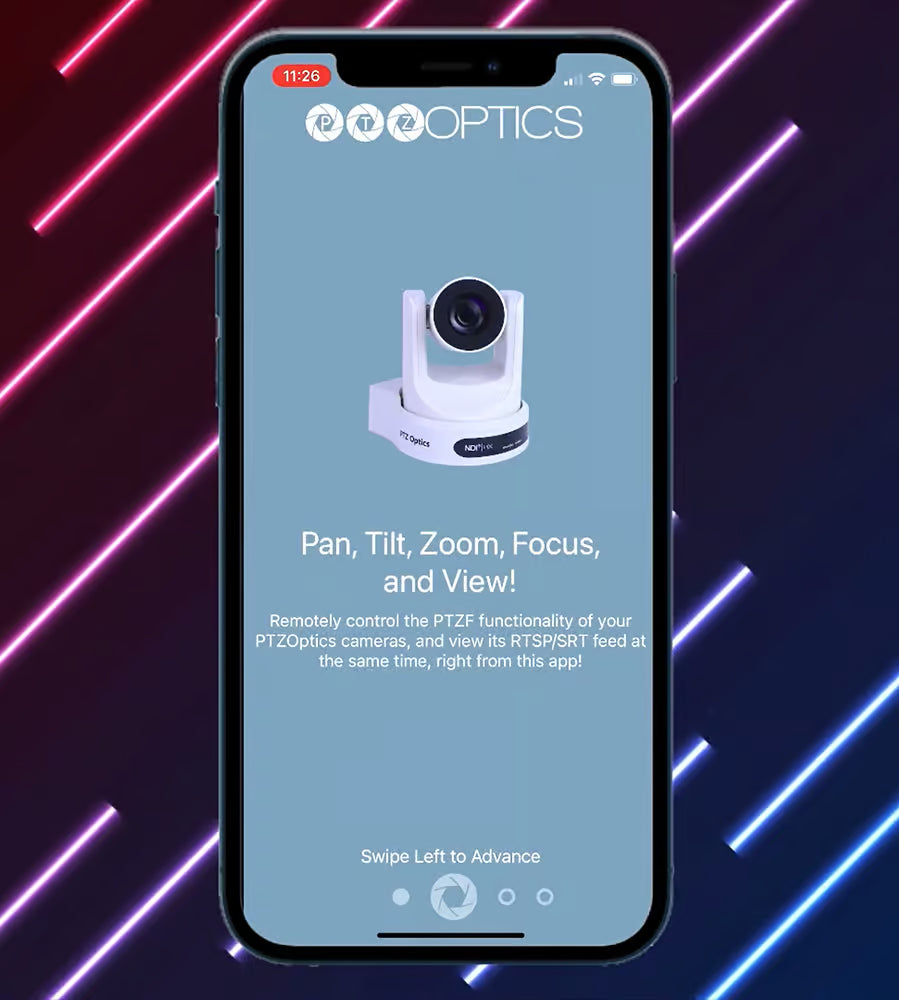 PTZOptics Move 4K SDI/HDMI/USB/IP PTZ Camera with 30x Optical Zoom (Gray)