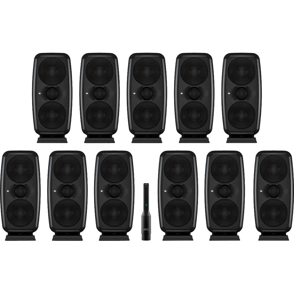 iLoud MTM MKII (black) high-resolution, compact studio monitor (immersive bundle)