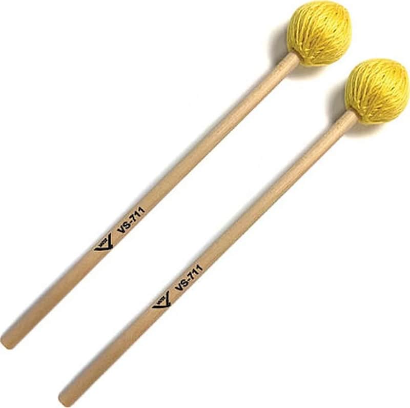 Vater Student Mallets Cord Vibe Hard Birch VS-711