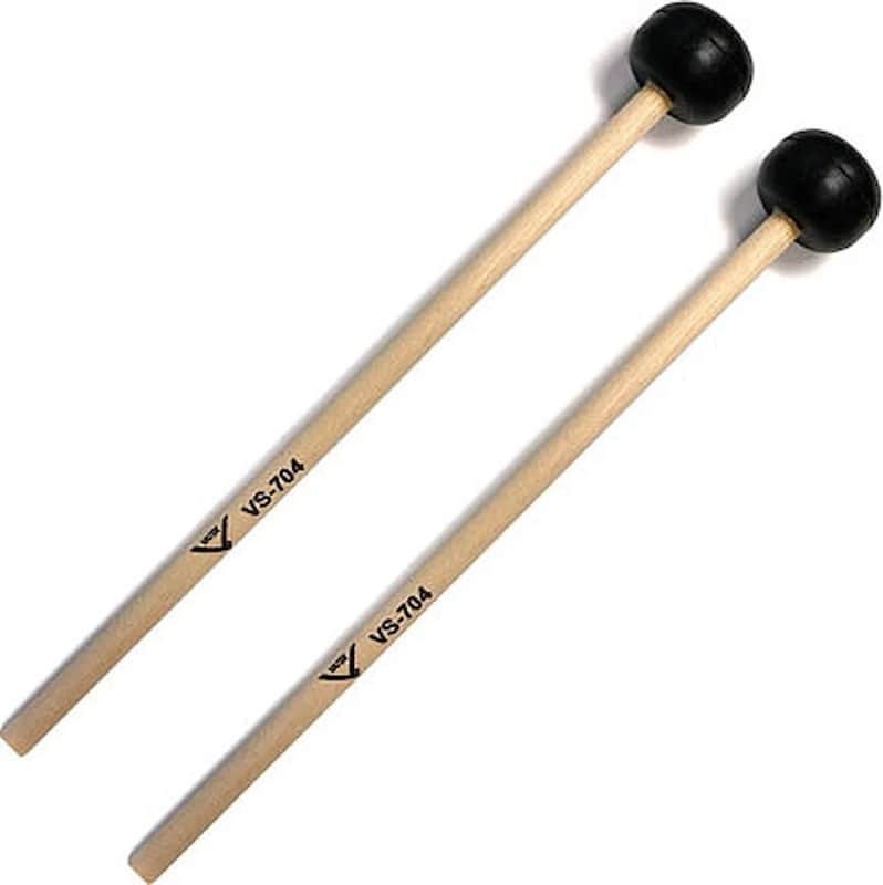 Vater Student Mallets Rubber Hard Birch VS-704
