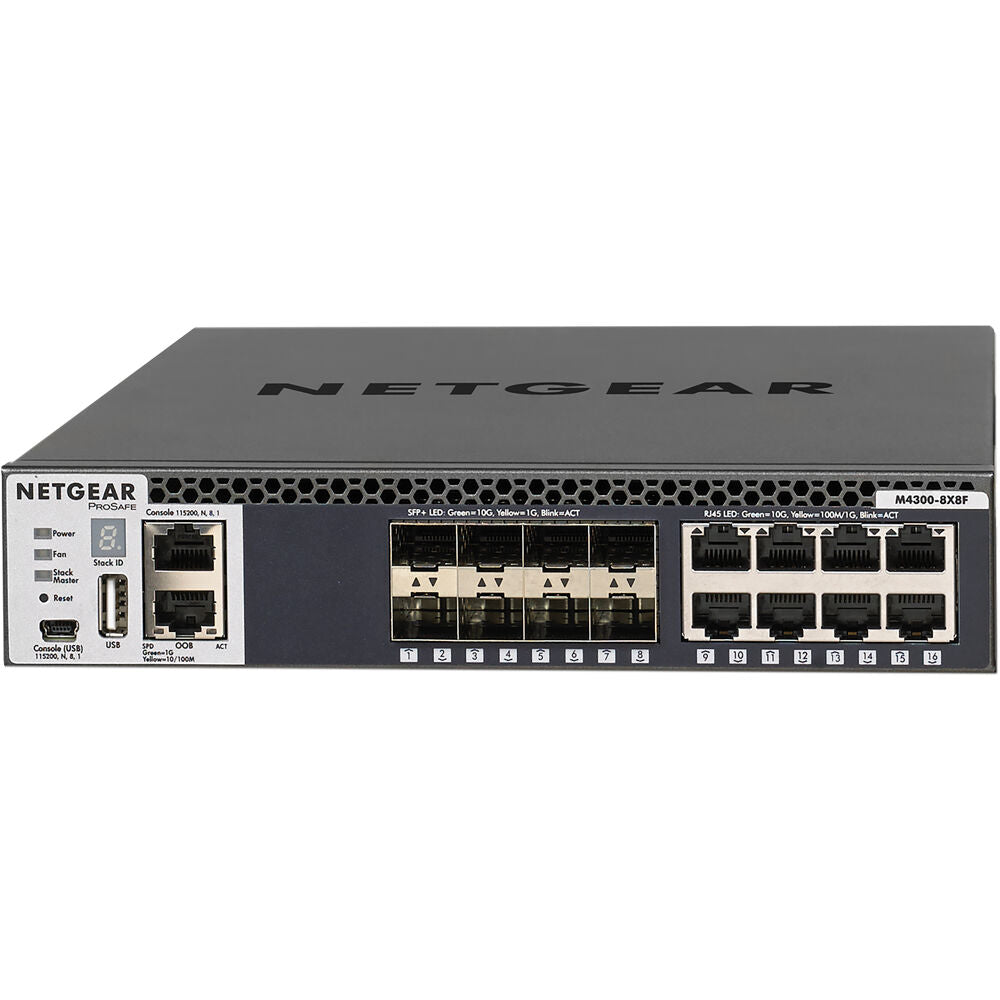 NETGEAR M4300-8X8F Managed Switch (XSM4316S)