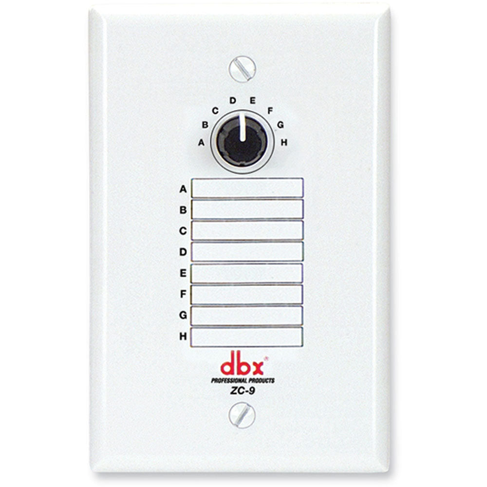 dbx 8 Position Zone Controller