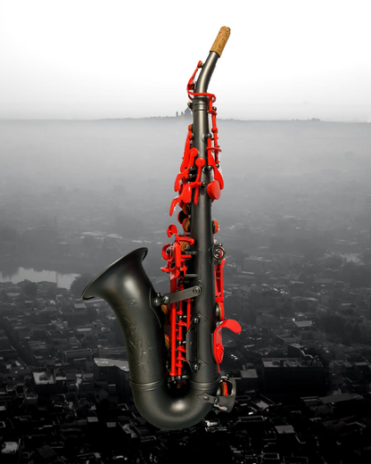 Red Lava SE Professional Curved Soprano Saxophone (2023) [G2-UCRL]