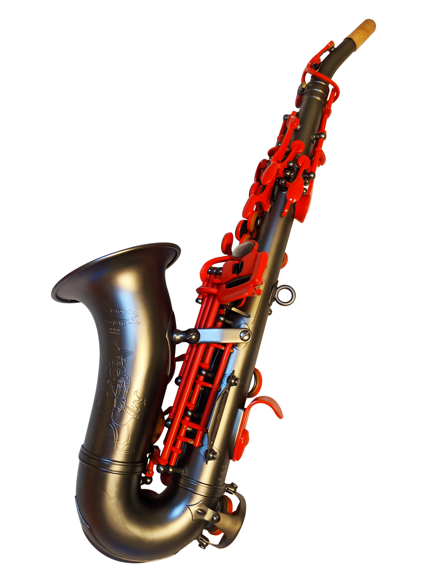 Red Lava SE Professional Curved Soprano Saxophone (2023) [G2-UCRL]