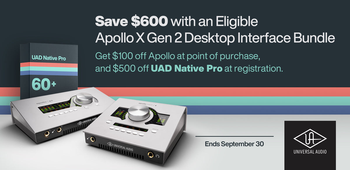 Universal Audio Apollo Desktop Interfaces