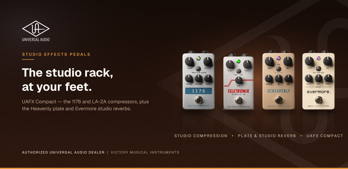 UAFX Studio Effects Pedals