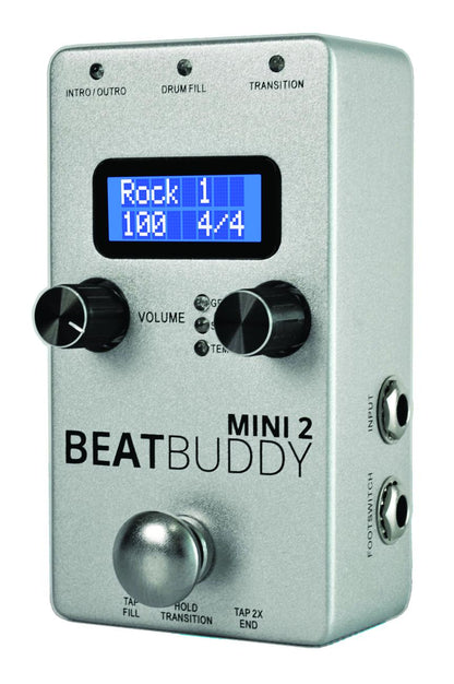 Singular Sound BeatBuddy Mini 2 Personal Drum Pedal, front view