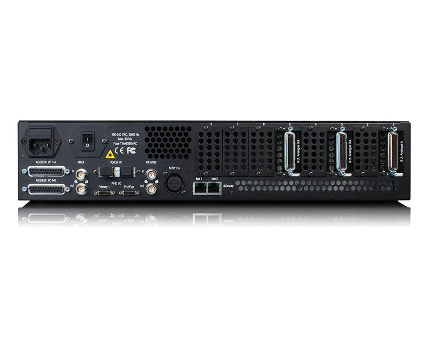 Avid Pro Tools MTRX Base Unit with MADI, rear panel