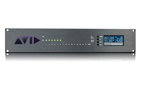 Avid Pro Tools MTRX Base Unit with MADI, front view