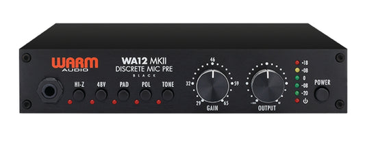 Warm Audio WA12 500 MkII - Discrete Mic Preamplifier