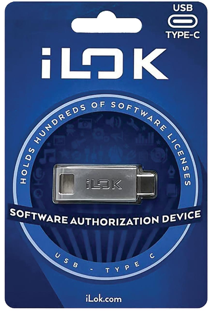 iLok 3rd Generation USB-C key, detail view