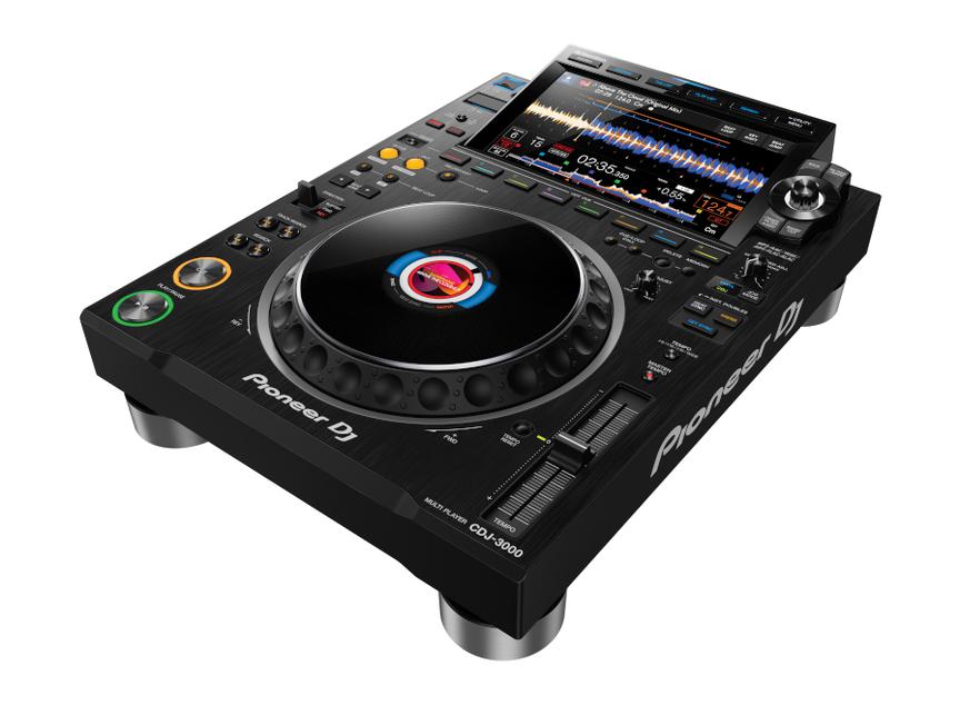 Pioneer DJ CDJ-3000 Professional DJ Media Player, front view