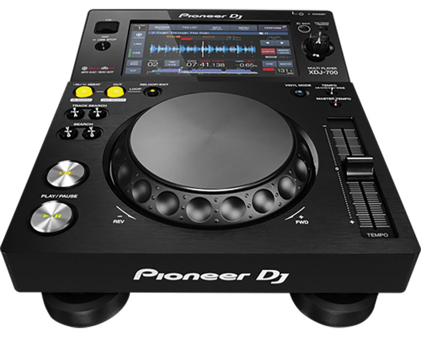 Pioneer DJ XDJ-700 Compact Multi Player, front view