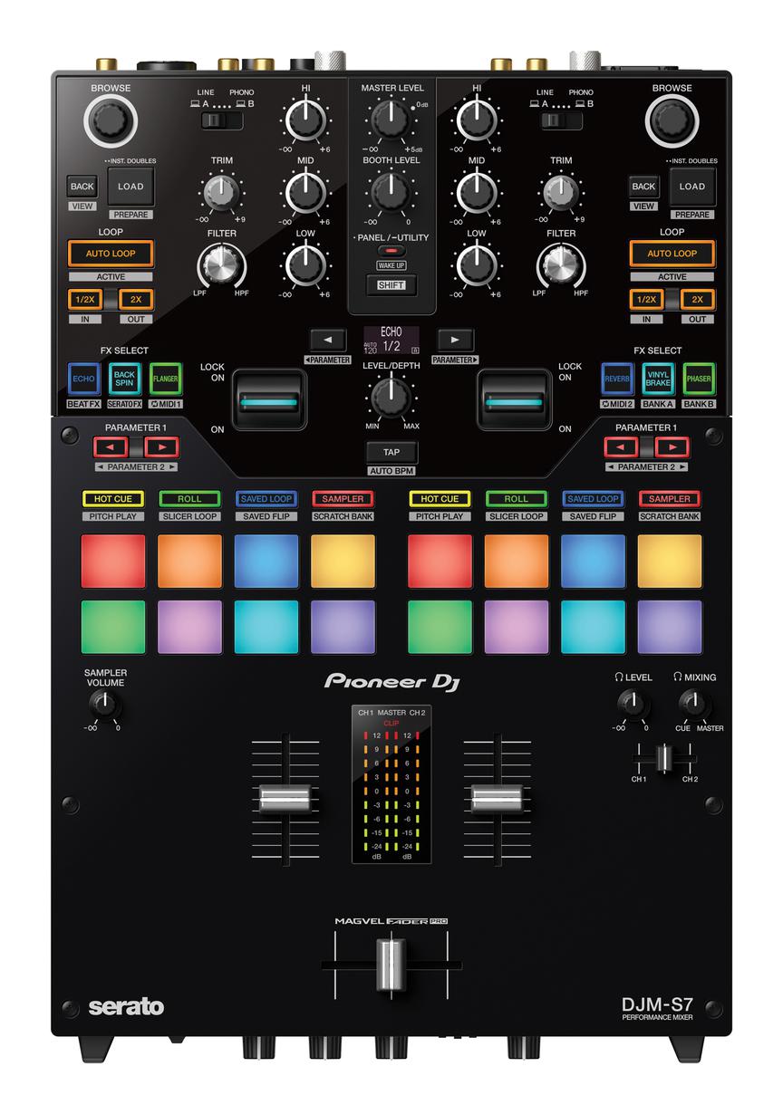 Pioneer DJ DJM-S11 2-Channel Battle Mixer, view 3