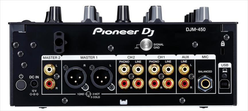 Pioneer DJ DJM-450 2-Channel DJ Mixer, view 2