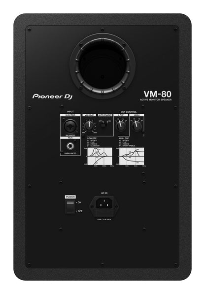 Pioneer DJ VM-80 8 Inch 120W Active Studio Monitor, view 3