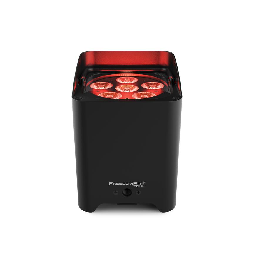 Chauvet DJ Freedom Par Tri-6 Battery Wash Light, front view