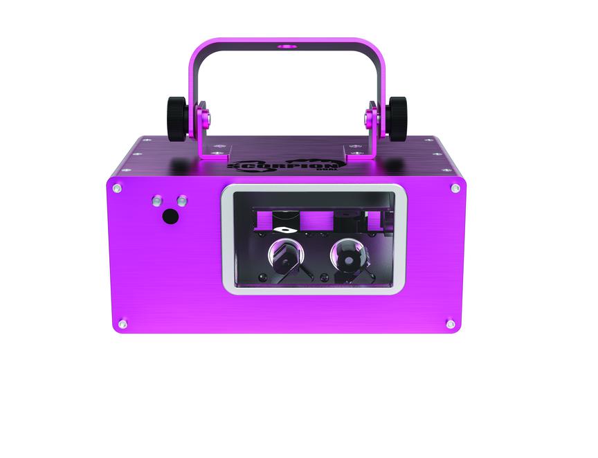 Chauvet DJ Scorpion Dual RGB ILS Laser Effect, front view