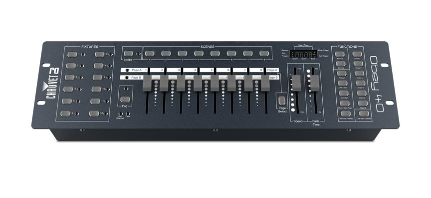 Chauvet DJ Obey 40 DMX Lighting Controller, front view