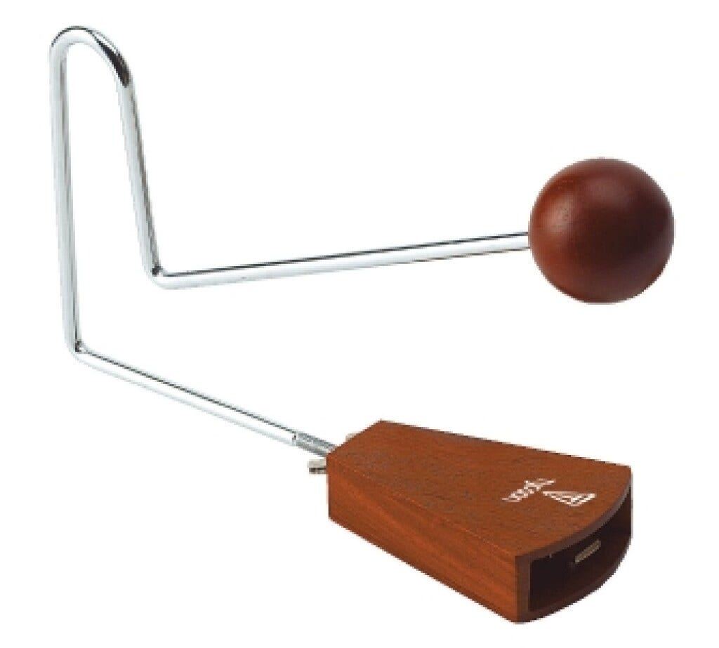 Tycoon Percussion TRC-H High Pitch Rattle Clap with wooden ball striker and hardwood resonator box