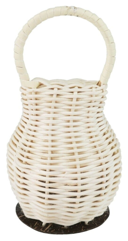 Tycoon Percussion TXI-L Large Caxixi, woven rattan basket shaker with hard base and loop handle