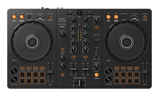 Pioneer DJ DDJ-FLX4 2-Channel DJ Controller, front view