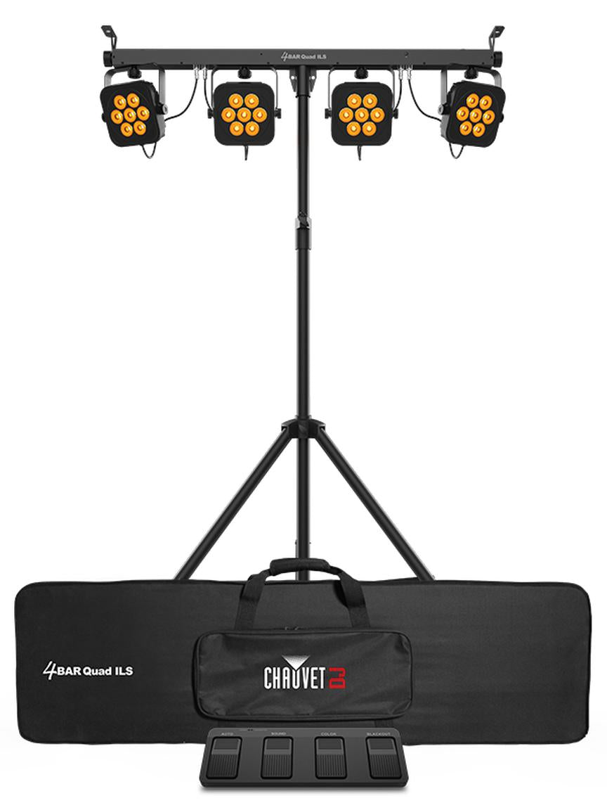Chauvet DJ 4BAR Quad ILS Wash Light System, front view