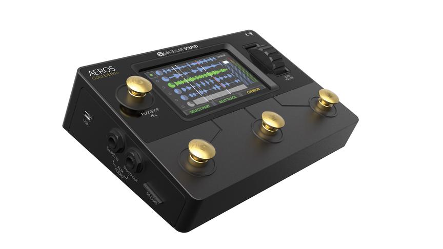 Singular Sound Aeros Loop Studio Gold Edition Looper Pedal, view 3