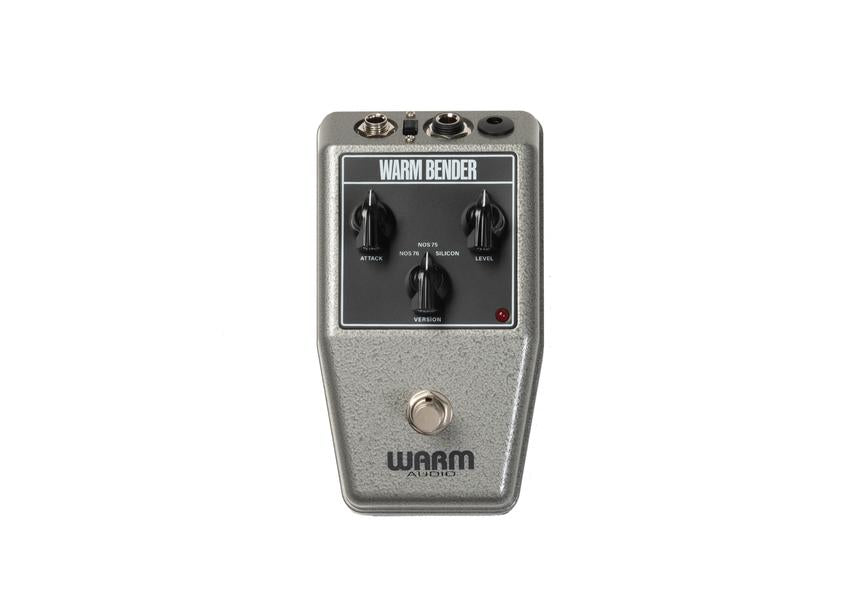 Warm Audio WarmBender Three Circuit Fuzz Pedal, front view