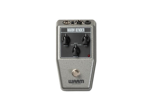 Warm Audio WarmBender Three Circuit Fuzz Pedal, front view