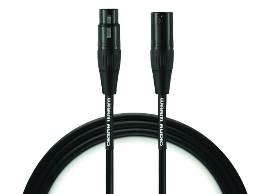 Warm Audio Pro Series XLR Microphone Cable 100 Foot, front view