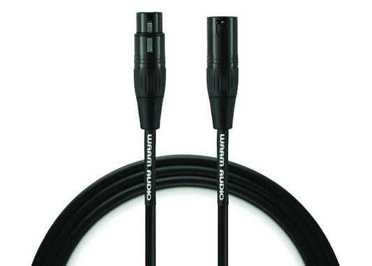 Warm Audio Pro Series XLR Microphone Cable 100 Foot, front view