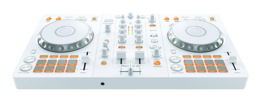 Pioneer DJ DDJ-FLX4 2-Channel DJ Controller, Limited Edition White, front view