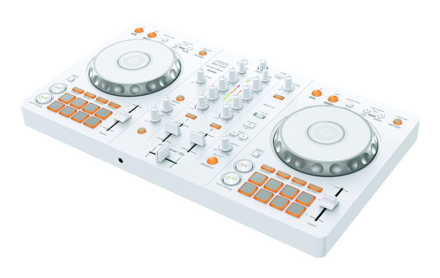 Pioneer DJ DDJ-FLX4 2-Channel DJ Controller, Limited Edition White, view 2
