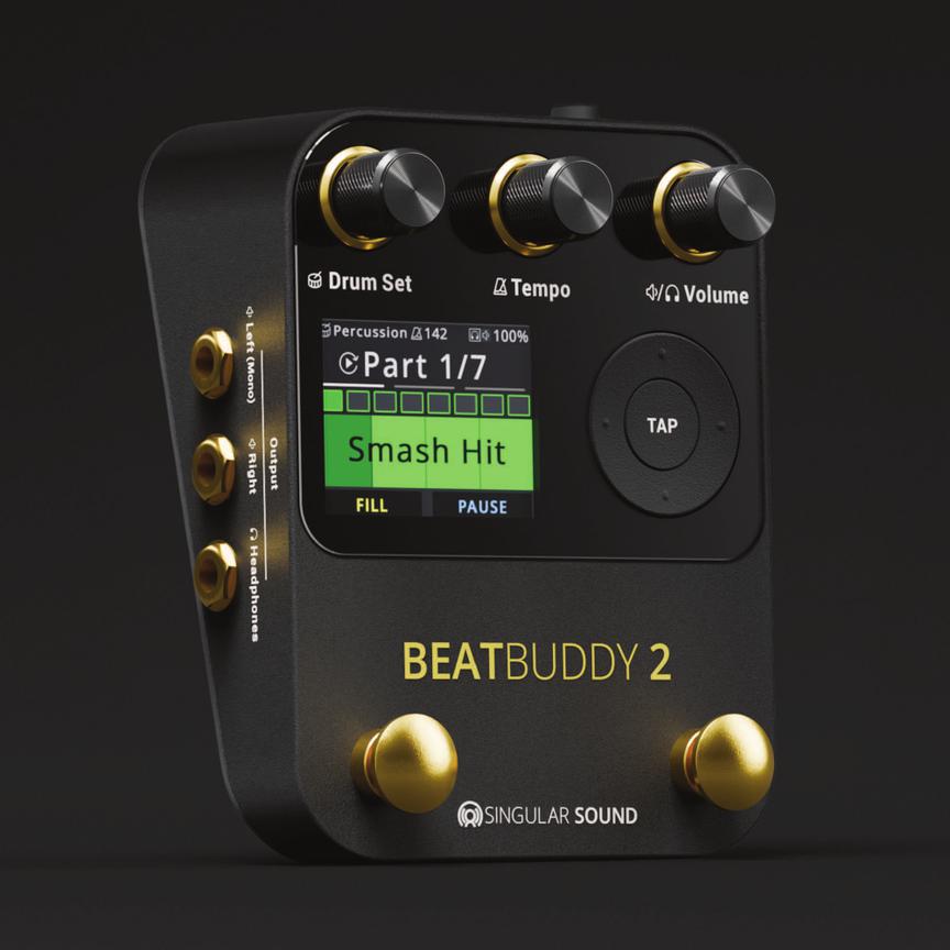 Singular Sound BeatBuddy 2 Drum Machine Pedal, view 3