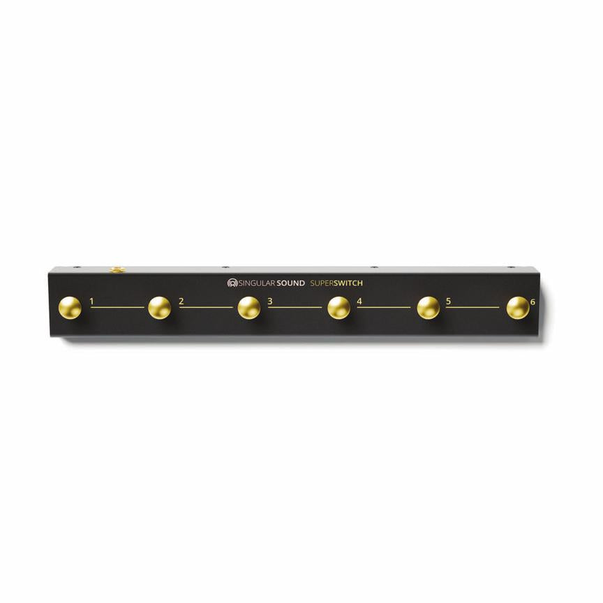 Singular Sound SuperSwitch Footswitch Controller, front view
