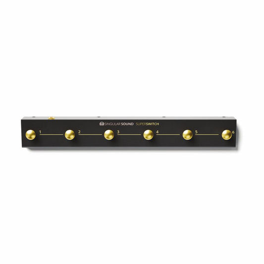 Singular Sound SuperSwitch Footswitch Controller, front view