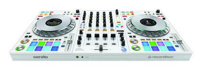 Pioneer DJ DDJ-FLX10 4-Channel DJ Controller, White, front view