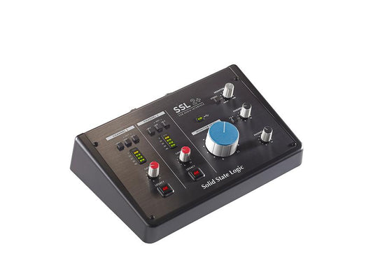 Solid State Logic SSL 2+ MKII USB-C Audio Interface, front view