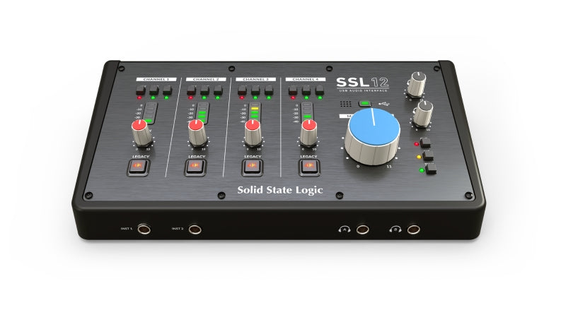 Solid State Logic SSL 12 USB-C Audio Interface - Pro Audio Interface