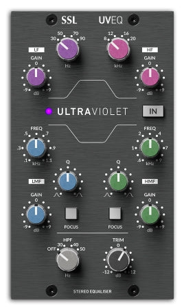 Solid State Logic UltraViolet EQ 500 Module - 4 Band Stereo Equalizer