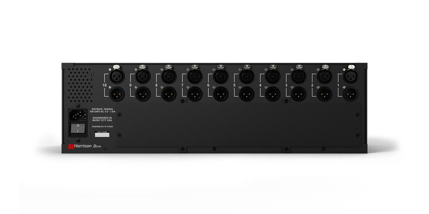 Harrison Audio D510 Rackmount 500 Series Interface Chassis, view 2